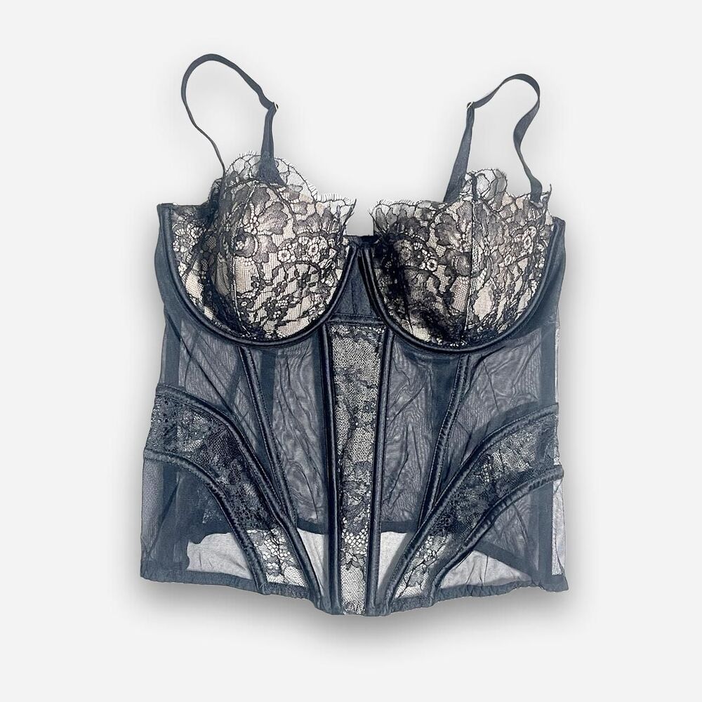Victoria-s-secret Women's Black Corset